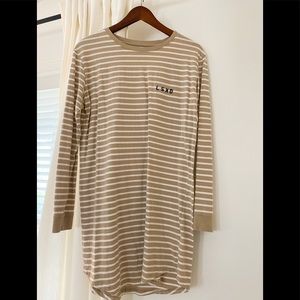 LSKD long sleeve tshirt dress